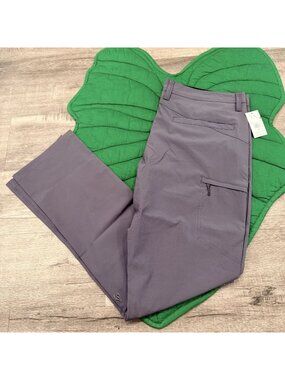 Volcom Mens 36 Dark Gray Range Stretch Dress Pants Trouser Golf